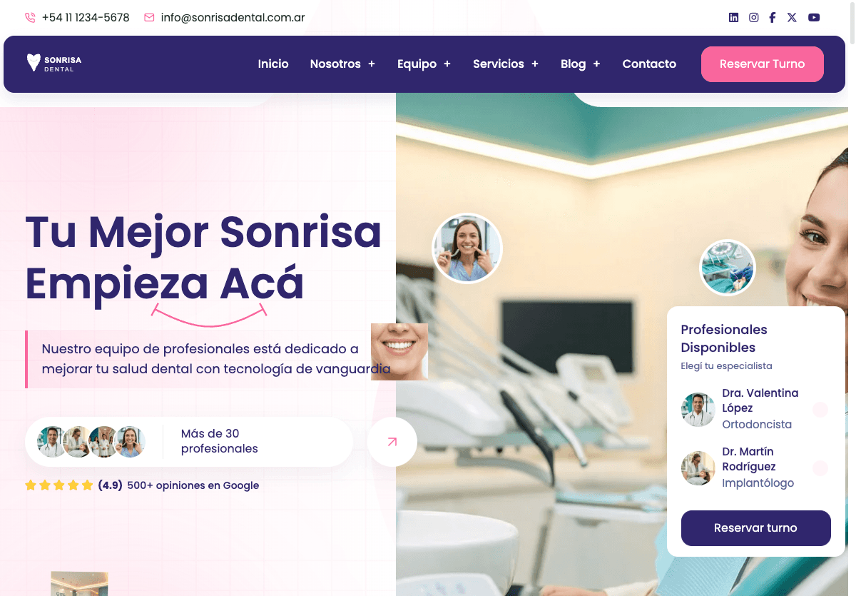 Sonrisa Dental Pink