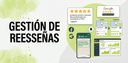 {Gestión de}<br> Reseñas